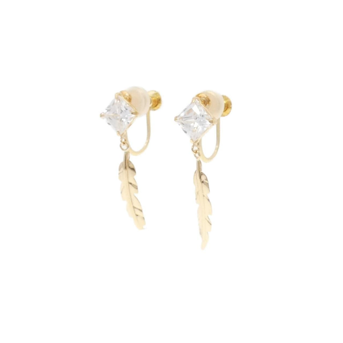 18K Yellow Gold Earrings