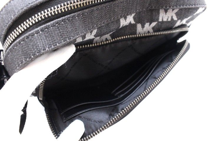 michael kors grey shoulder bag markings and labels