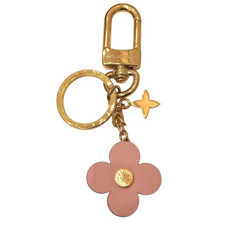 louis vuitton m63085 pink keychain rear view