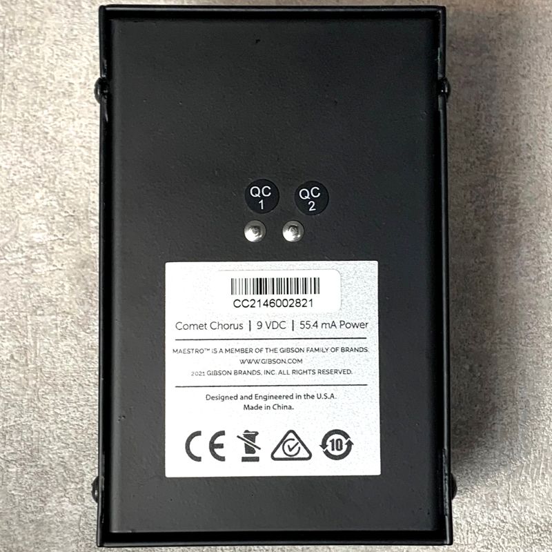 guitar effector interior details