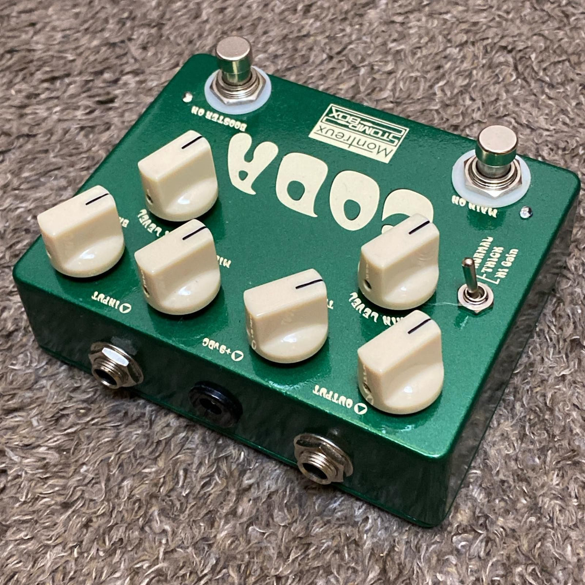 guitar effector front view