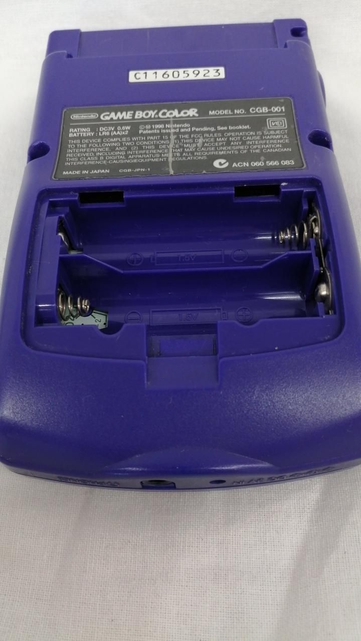 nintendo cgb-001 handheld console accessories included