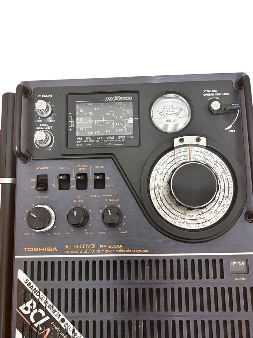 toshiba rp-2000f radio condition details