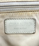 chanel beige backpack condition details