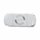 sony psp-2000 white handheld console front view
