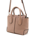 tod's beige / pink handbag rear view