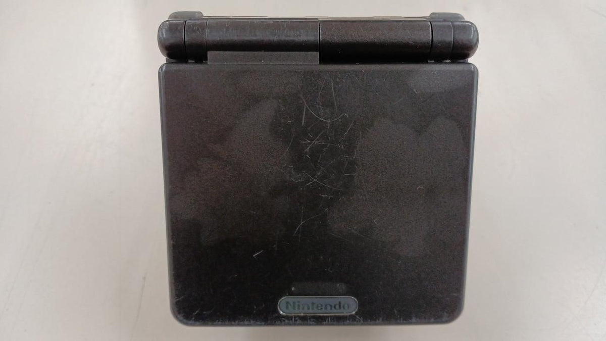 nintendo ags-001 handheld console front view