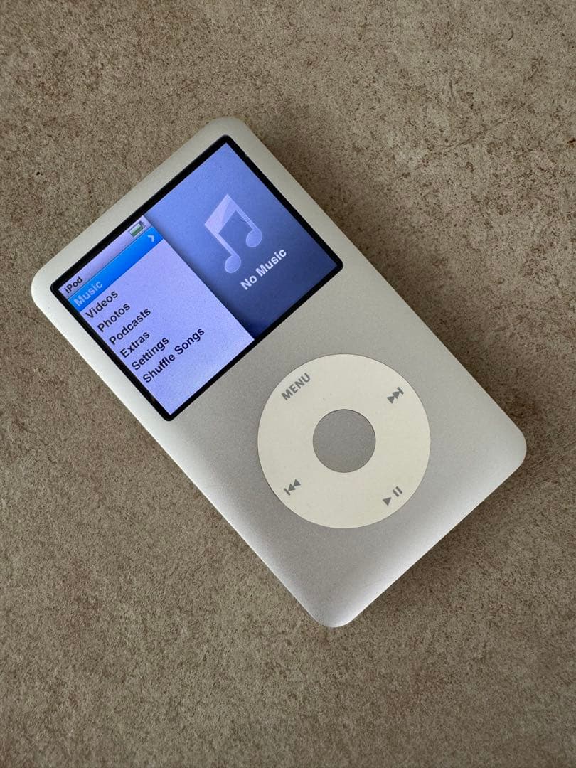 apple a1238 digital audio player rear view