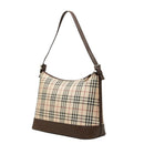 burberry beige shoulder bag front view