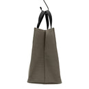salvatore ferragamo beige tote bag side view