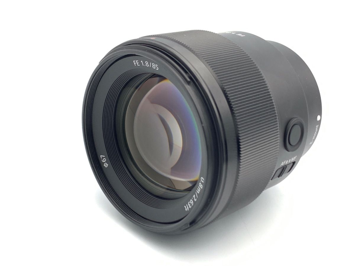sony sel85f18 lens rear view