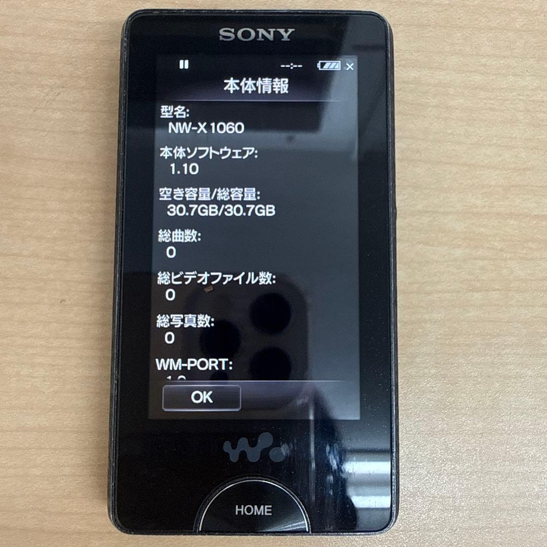 Sony NW-X1060 Digital Audio Player – Black