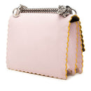 fendi 8m0381 pink shoulder bag front view