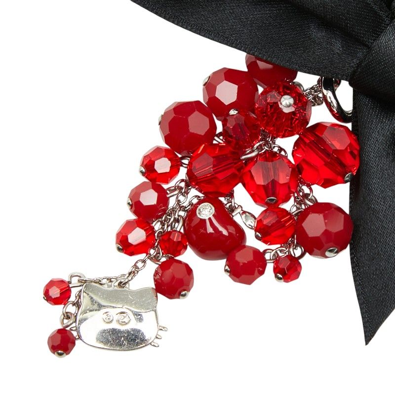 swarovski necklace side view