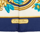 hermes navy scarf rear view