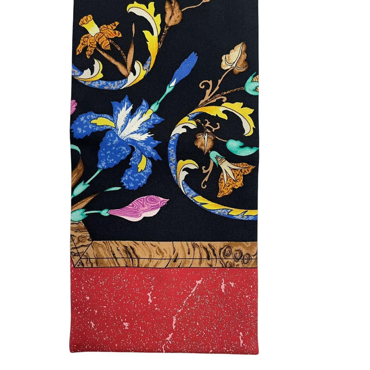 hermes scarf rear view