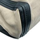 chloe beige tote bag interior details