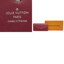 louis vuitton m60580 pink wallet markings and labels