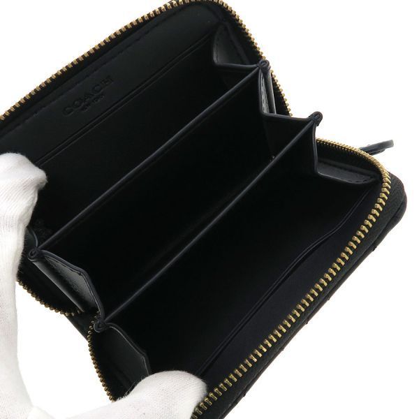 coach cm505 card holder rear view