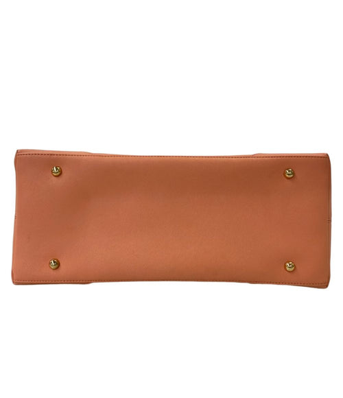 samantha vega pink shoulder bag side view