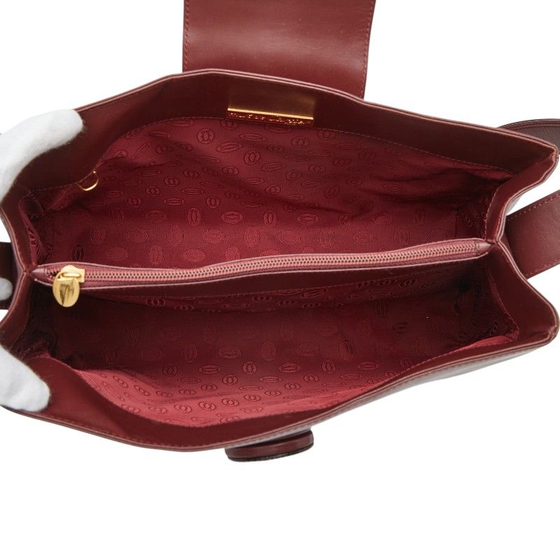 cartier shoulder bag markings and labels
