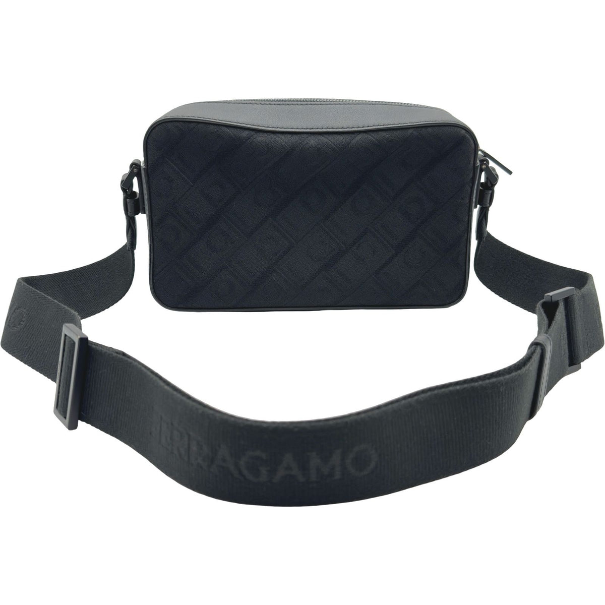 salvatore ferragamo shoulder bag rear view