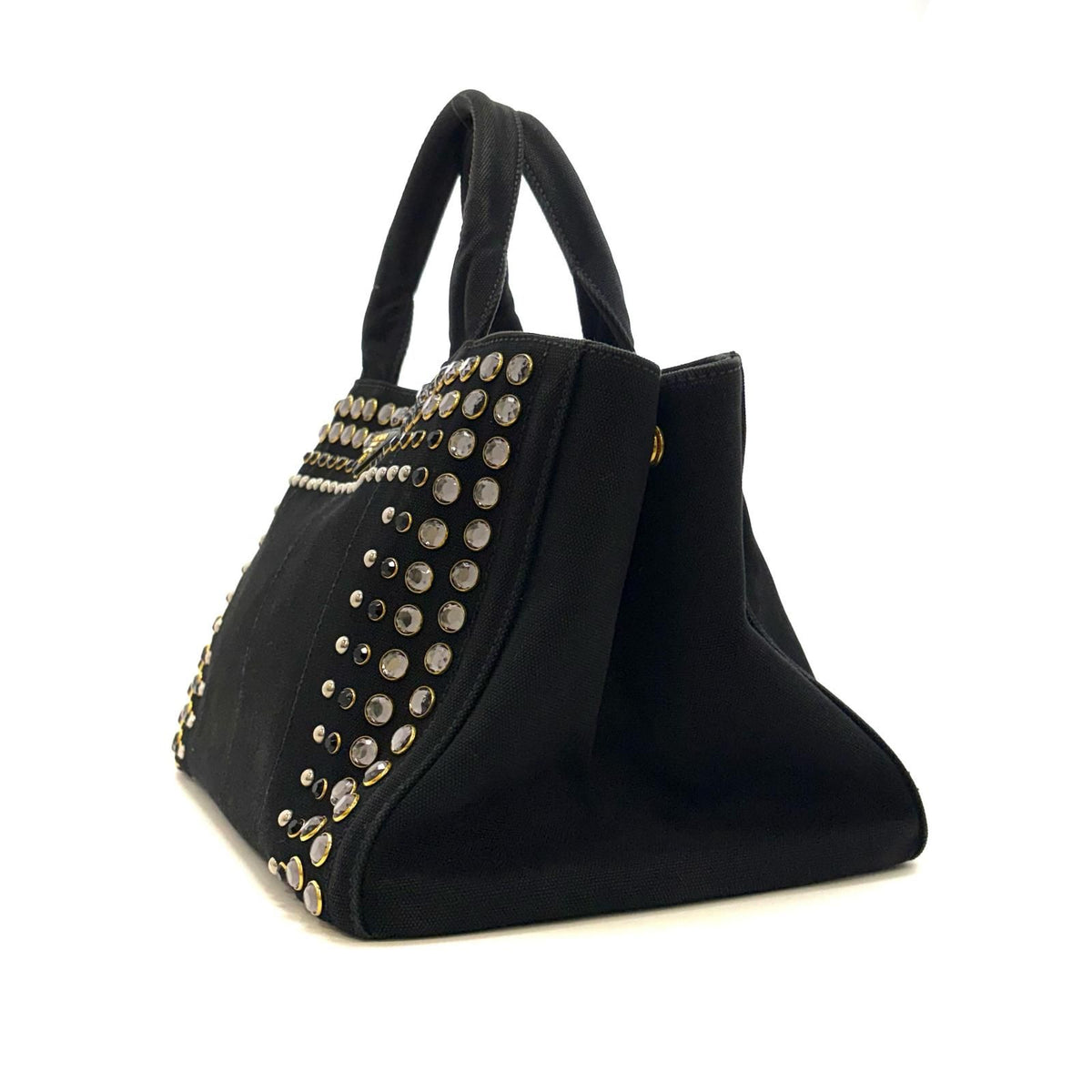 prada shoulder bag rear view