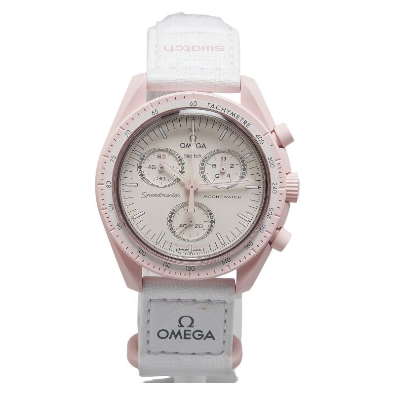 swatch SO33P100 Watch – Pink