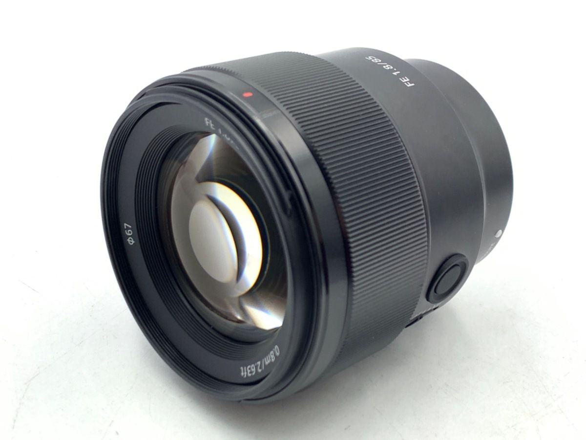 sony sel85f18 lens rear view