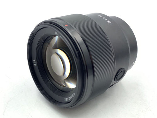 sony sel85f18 lens rear view