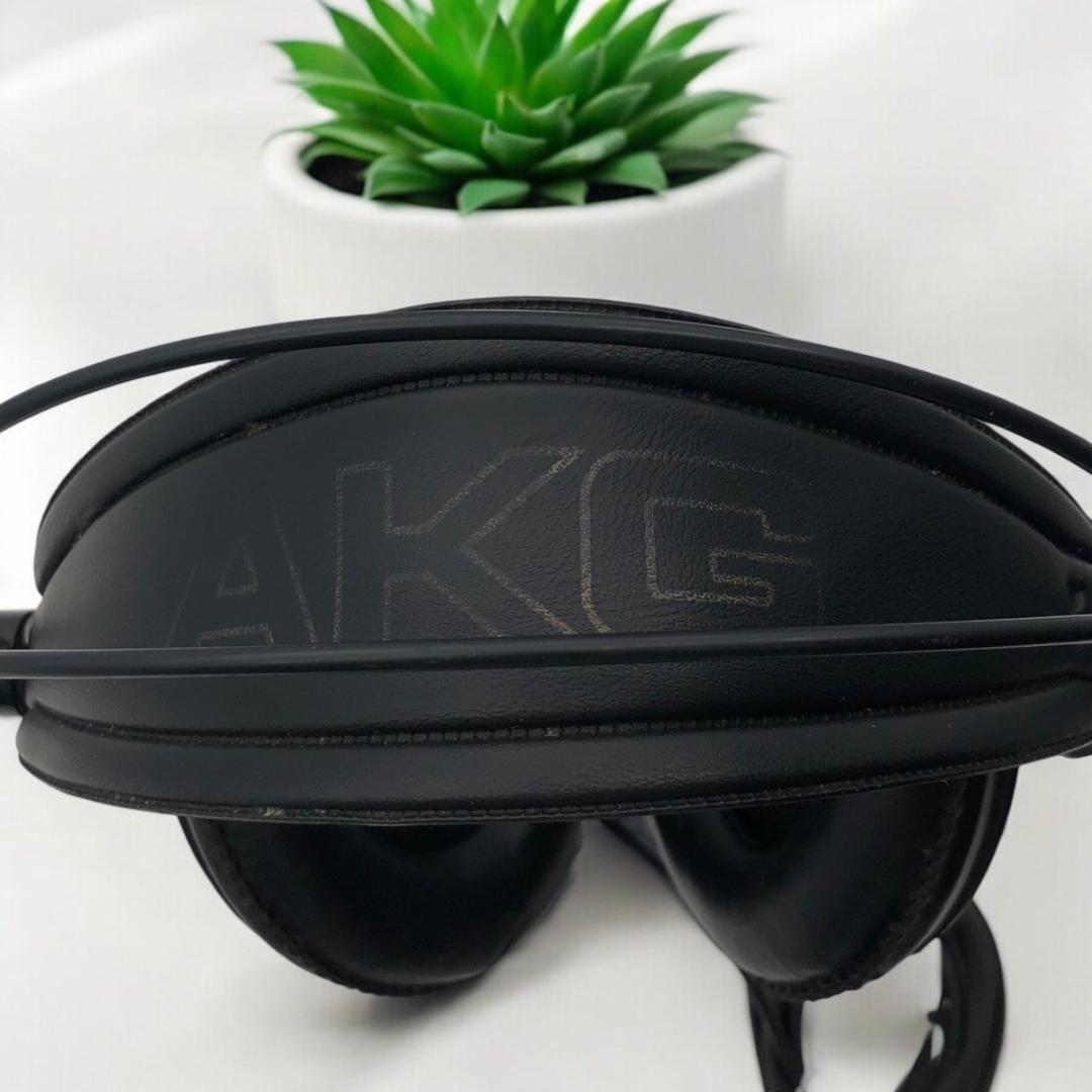 akg k240 monitor headphones side view