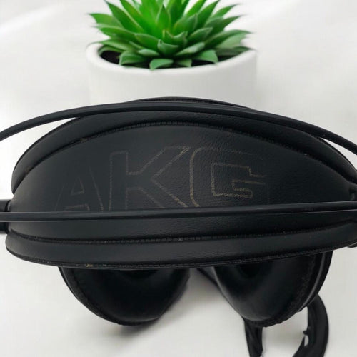 akg k240 monitor headphones side view