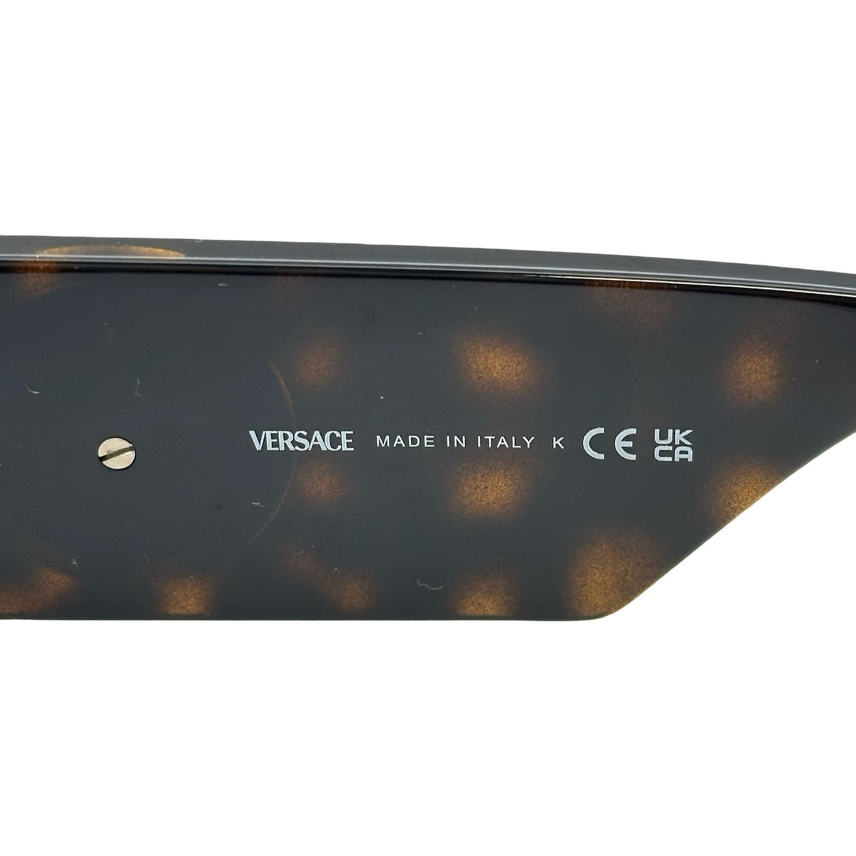 versace 4474-u eyewear interior details