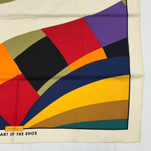 salvatore ferragamo scarf rear view