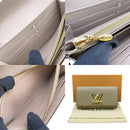 louis vuitton m67510 beige wallet markings and labels