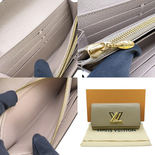 louis vuitton m67510 beige wallet markings and labels