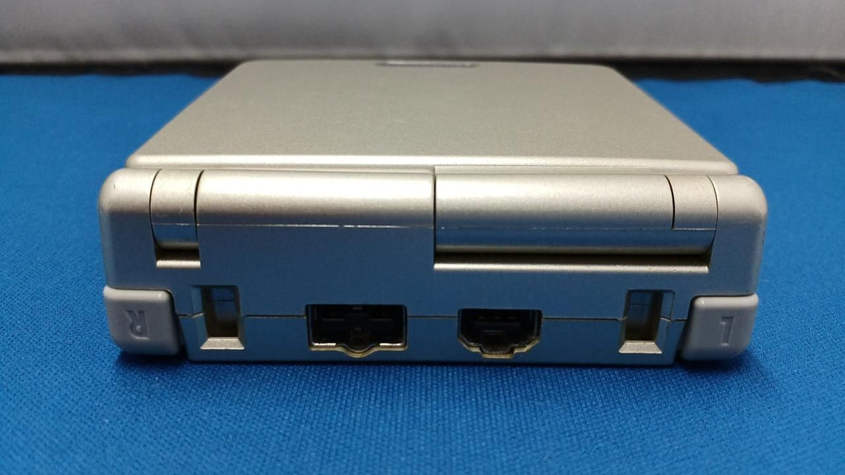 nintendo ags-001 handheld console markings and labels