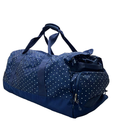 coleman navy travel bag rear view