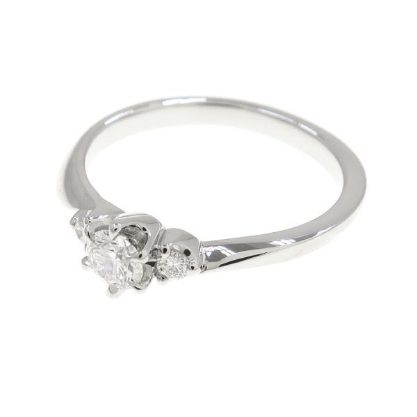 4°c d0.204ct grey earrings front view