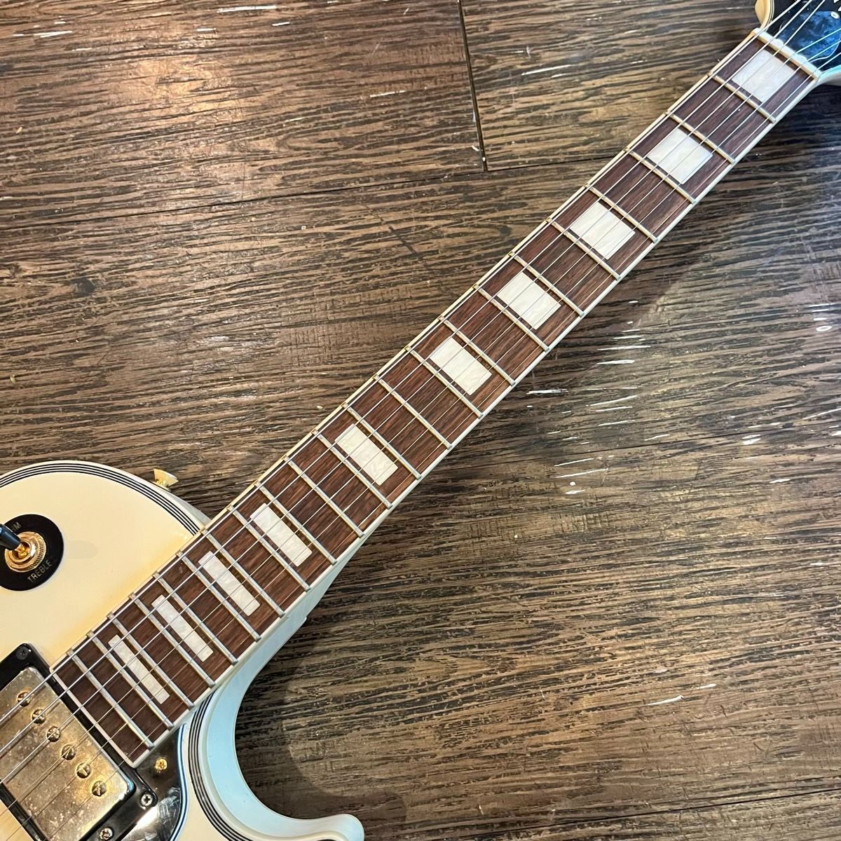 fernandes rlc-55 white electric guitar accessories included