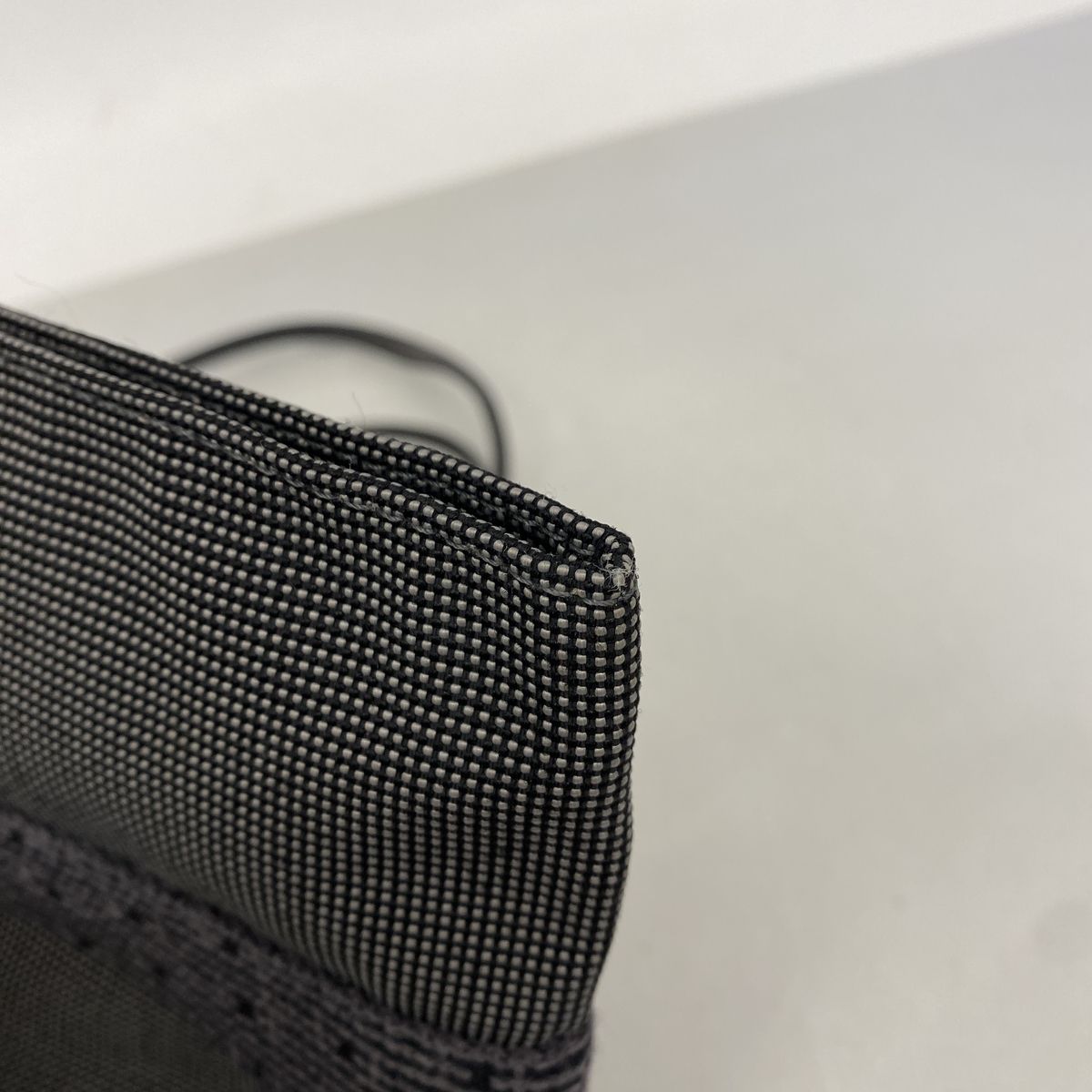 hermes grey shoulder bag interior details