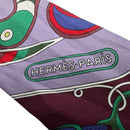 hermes scarf side view