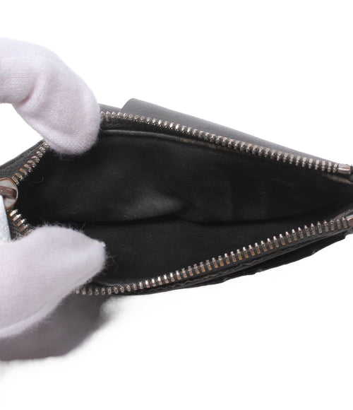 bottega veneta card holder rear view