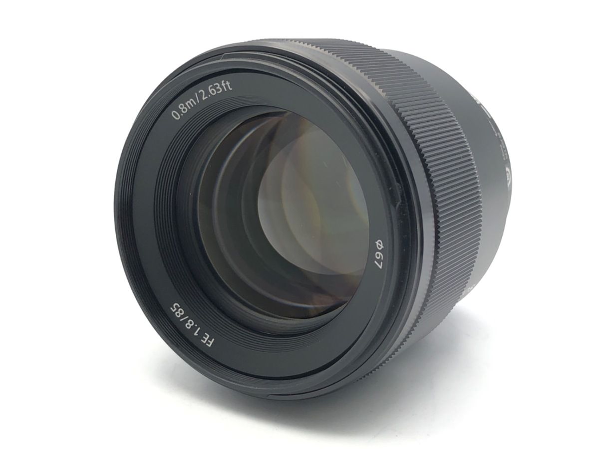 sony sel85f18 lens rear view