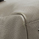 longchamp beige / grey handbag interior details