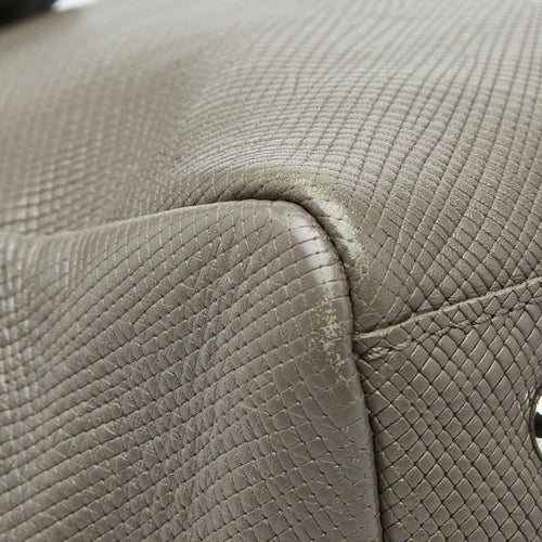 longchamp beige / grey handbag interior details