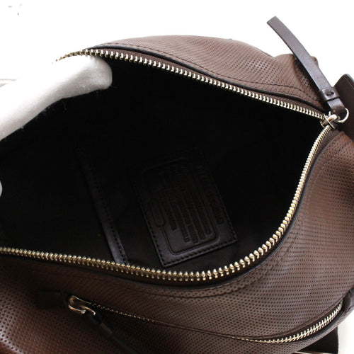 coach shoulder bag markings and labels