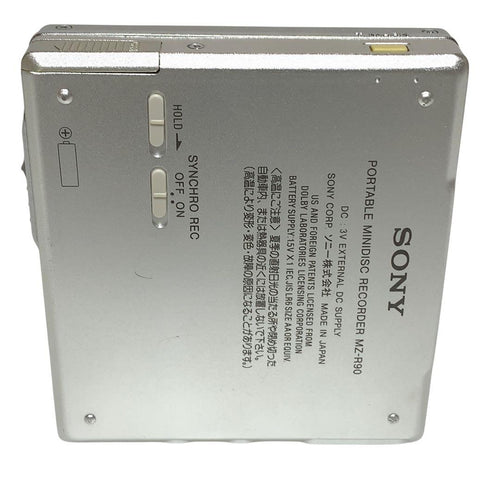 sony mz-r90 minidisc player condition details