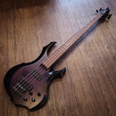 edwards e-t-98fr bass guitar front view