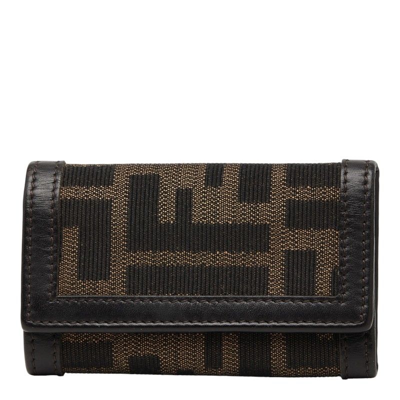 Fendi 8AP002 Key Case – Beige